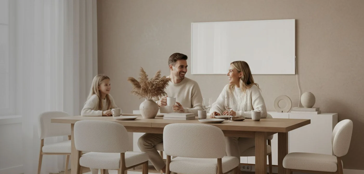 Wohlfühlwärme trifft modernes Design